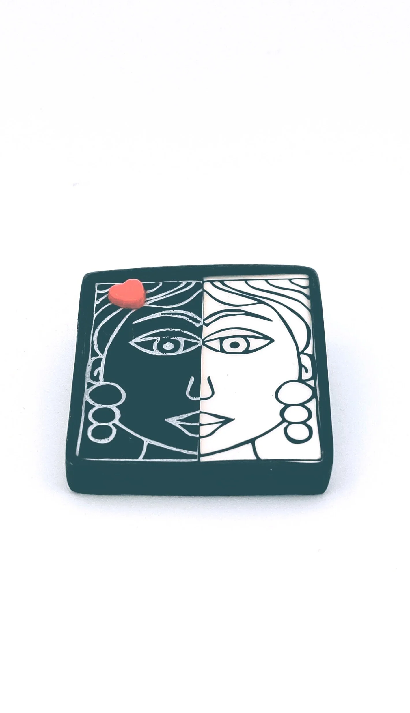 Who's Looking At You Brooch