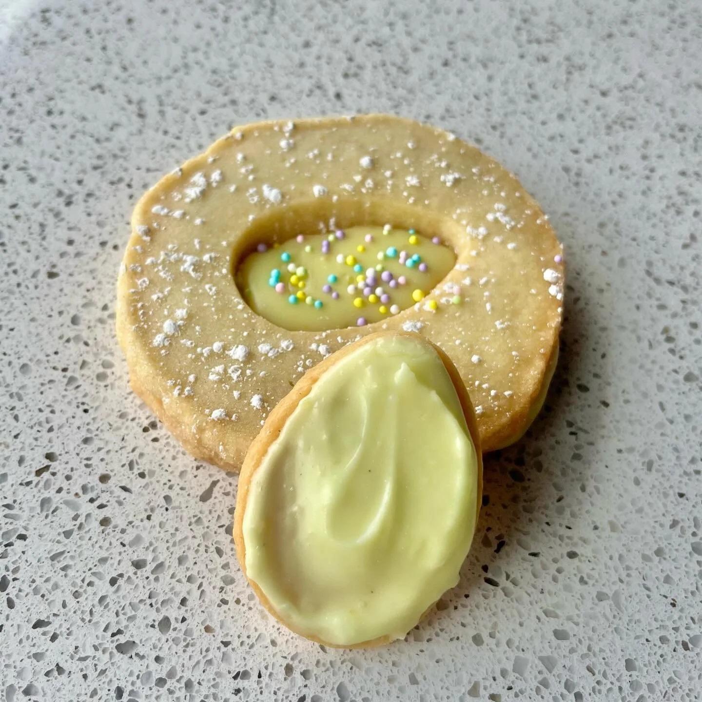Easter shortbread cookies are available all weekend! On Saturday we will offer orange shortbread cookies &amp; Sunday we will have lemon flavor! Stop in and visit us on Easter or hop in for a treat to bring to your celebrations. We can&rsquo;t wait t