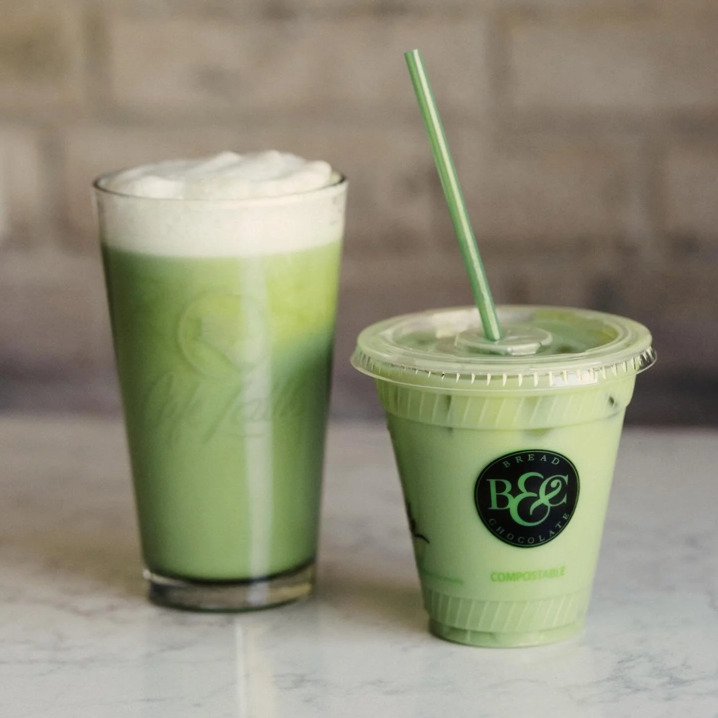 New menu item! We are now offering Matcha at B&amp;C. Try a matcha latte hot or iced for a refreshing and healthy beverage! 🍵

#icedmatchalatte #shopsmall #grandavestpaul #familyownedbusiness
