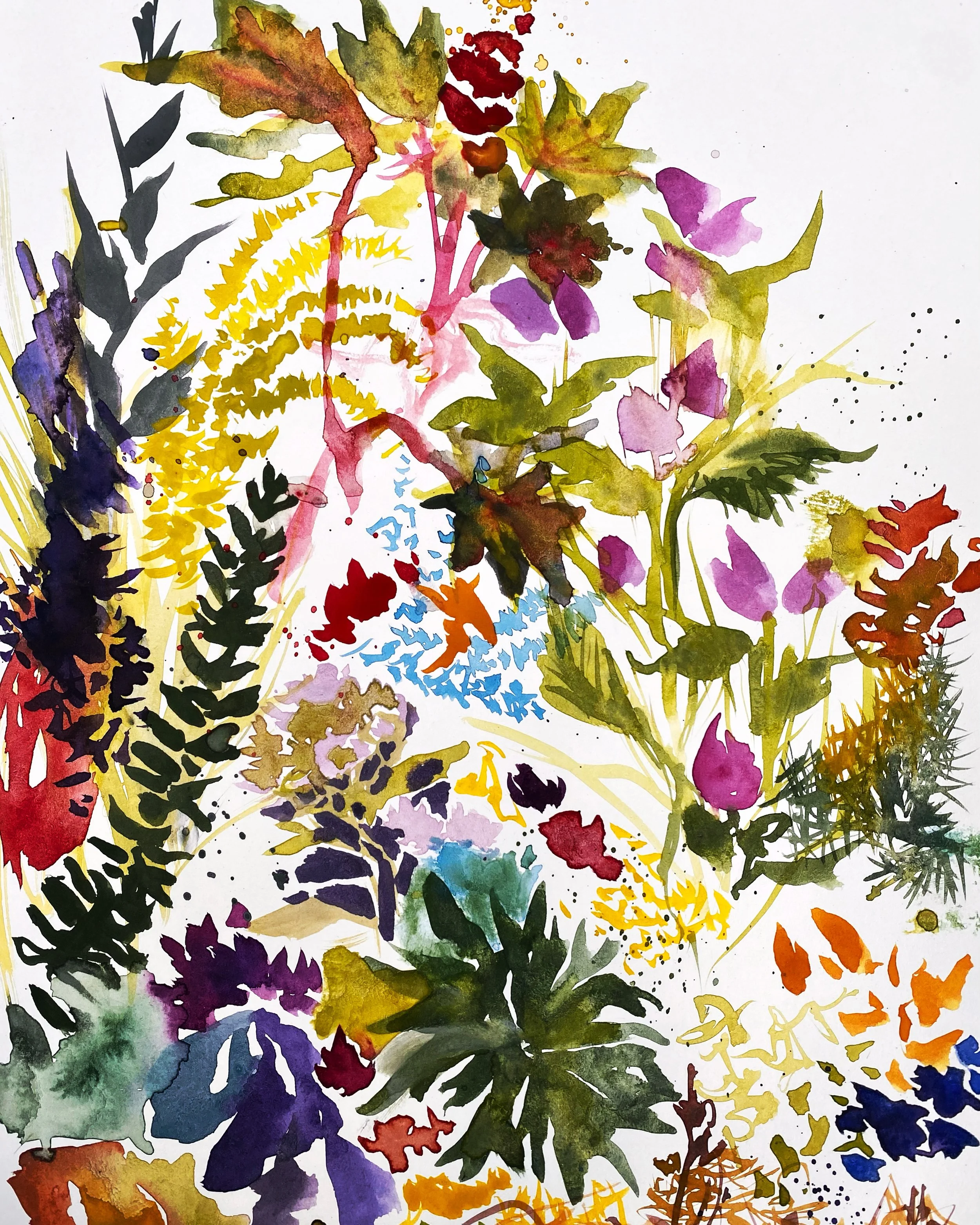 Seeds of Spring: A Mixed Media Journey