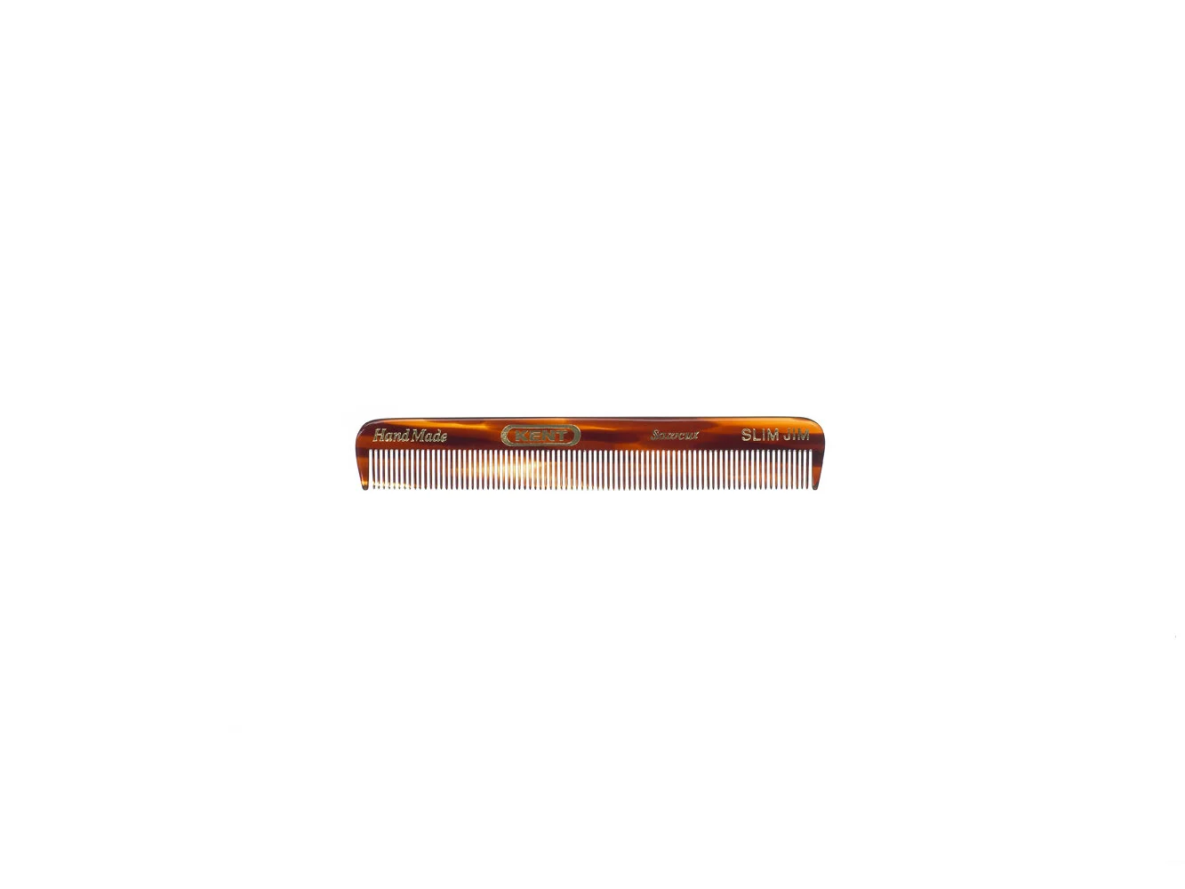 Handmade 117mm Men's Pocket Comb Fine Hair