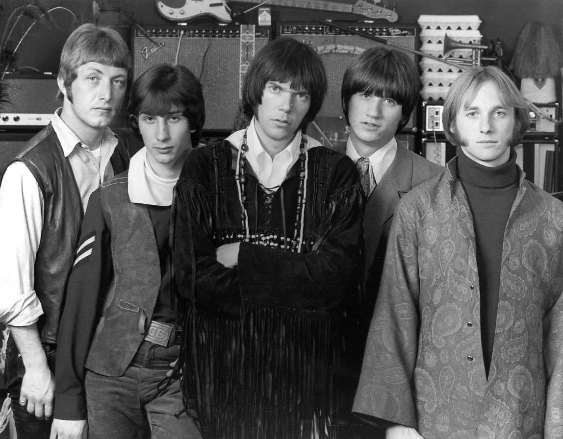 DEWEY MARTIN, JIM MESSINA, NEIL YOUNG, RICHIE FURAY, AND STEVEN STILLS