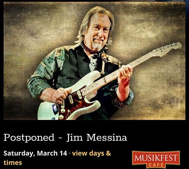I just wanted to let everyone know that tonight&rsquo;s show has been postponed.