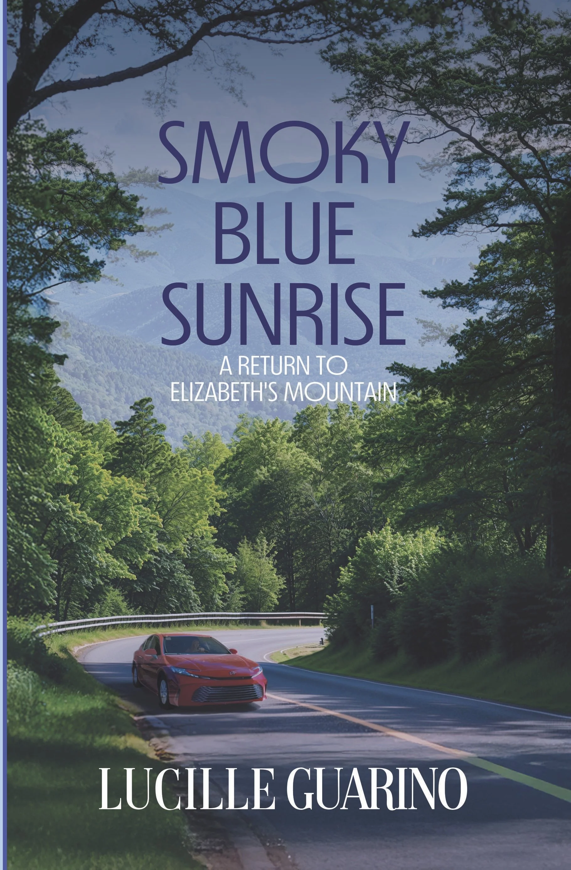 Smoky Blue Sunrise by Lucille Guarino