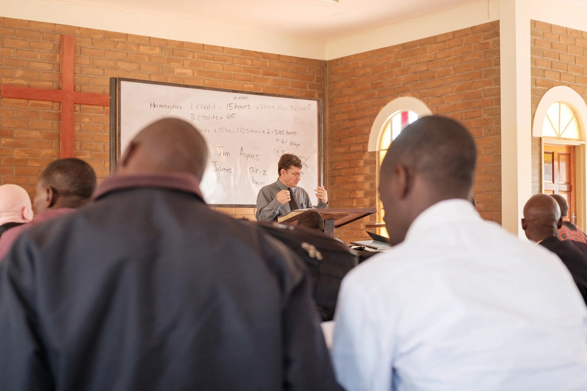 Professor Tony McCracken continues his introductory lesson of hermeneutics.