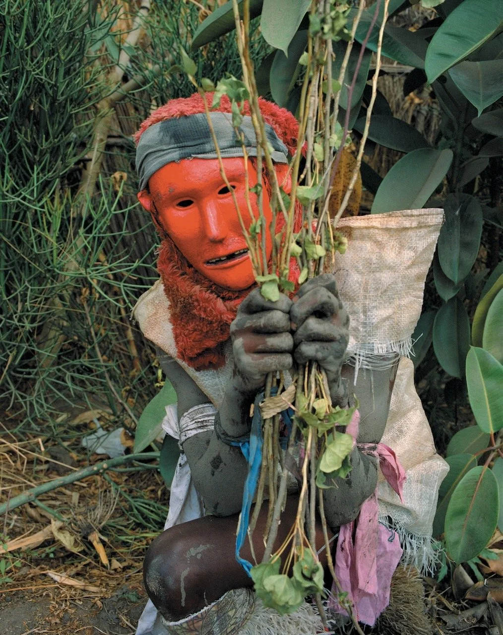 "Simoni" / 'Simon Peter', first appeared in the 1920s, as a caricature of the Christian apostle at a time when traditional Chewa culture and beliefs were under attack by Christian missionaries and colonial officials. As Chewa became increasingly Chri