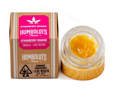 Humboldt's Finest Farms Strawberry Banana live resin