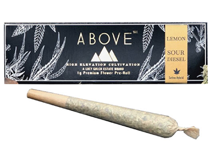 Lemon Sour Diesel by Above, Humboldt County