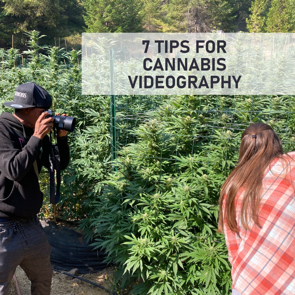 Videographer Kevin Ross with Linsey Jones at her farm, Aloha Humboldt