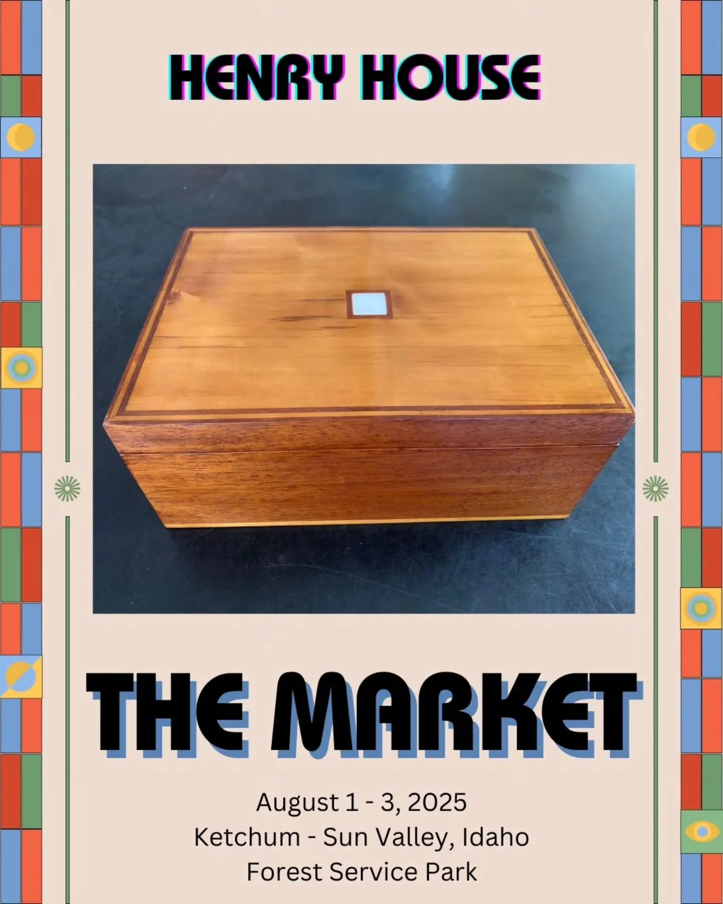 Henry House will be at The Market. This is Chapin&rsquo;s first show - we are thrilled to have him at The Market, and this is his story: In high school, I took a woodworking class with the ambitious goal of building an electric guitar. Fortunately, t