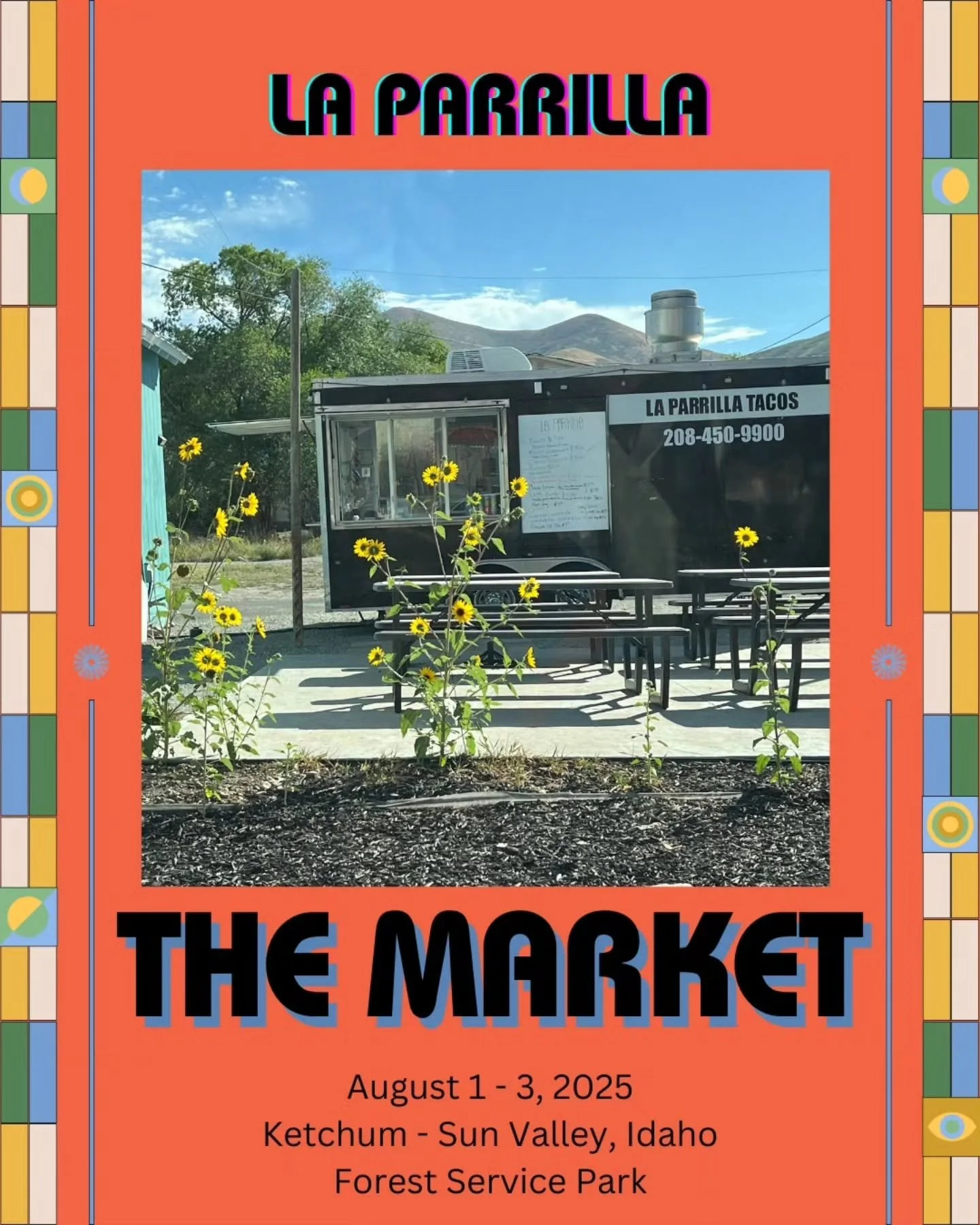 La Parrilla will be at The Market serving up tacos and more, and this is their story: La Parrilla food truck has participated in the local farmers market since 2012, and at music &amp; festivals, community &amp; private celebrations, sports teams eve