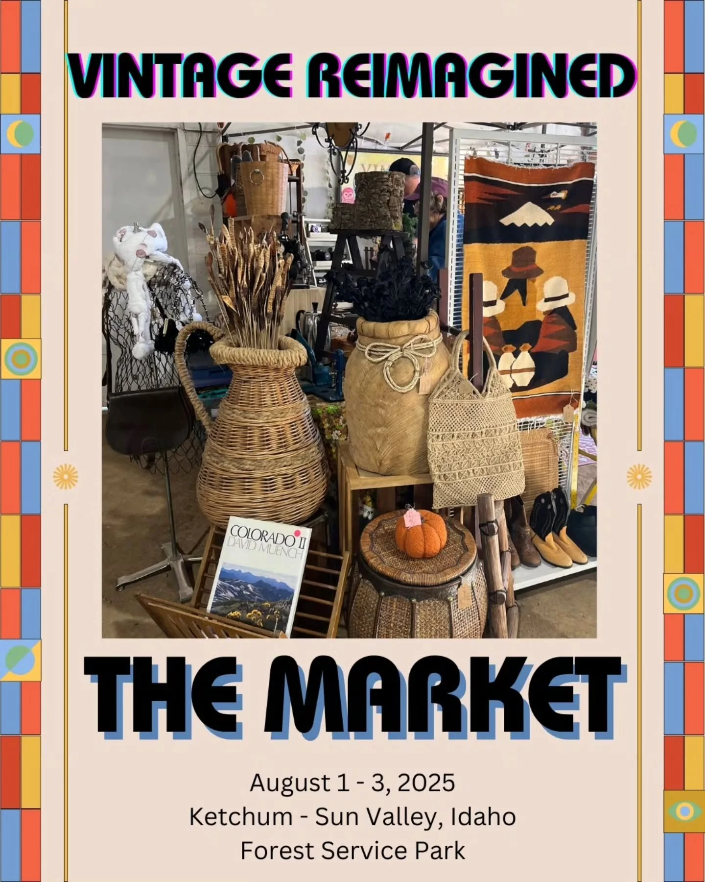 Vintage ReImagined will be at the Market! Christie is from Boise, Idaho, and this is her story: Traveling and hunting for great vintage finds are two of my passions. I am very fortunate to have the opportunity to travel the country searching for the 