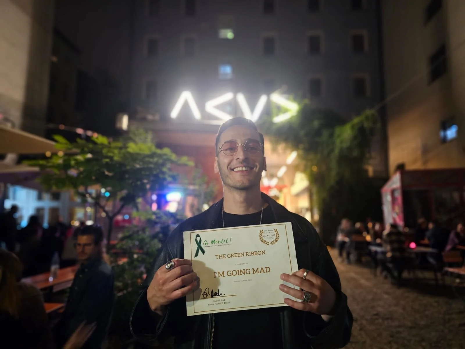 "I'm Going Mad" Clinches Second Place for Best Film at Go Mental Film Festival in Berlin!
