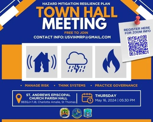 Town Hall Meetings May 2024 — USVI HMRP