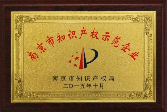 Nanjing Intellectual Property Demonstration Enterprise.jpg