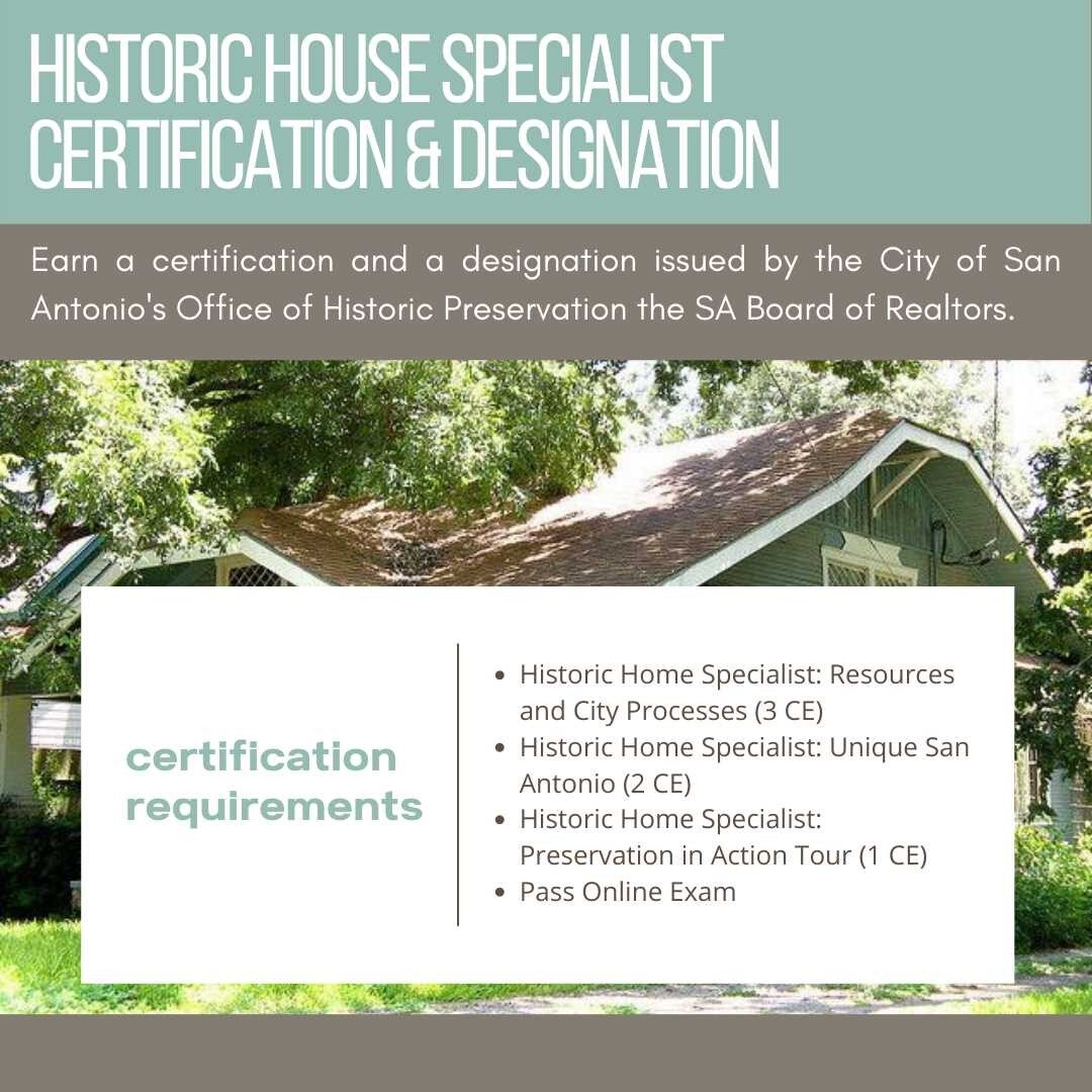 The real estate market is hot right now. Are you in-the-know about properties designated historic? There are close to 11,000 properties designated historic. Our next Historic House Specialist series starts Tuesday, June 7, at 10 am. It's a virtual cl