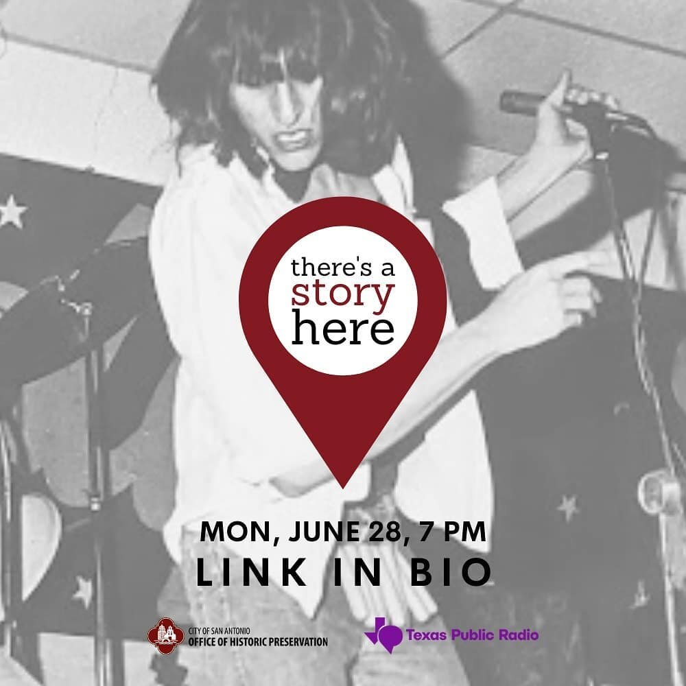 Join OHP and @texaspublicradio Monday, June 28, at 7 PM for the second episode of There&rsquo;s a Story Here! In this episode, we&rsquo;ll highlight stories about local music venues. There are some big names, a good-natured rivalry, and a business ow