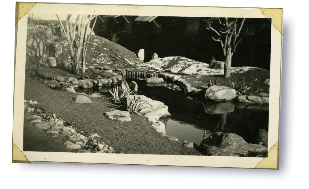 Block 12 Garden – Courtesy of Manzanar Historic Site and the Shinjo Nagatomi Collection.