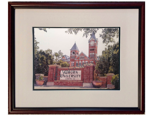 Auburn University Framed.png