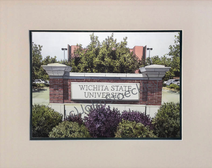 Wichita State University Welcome SignMat.png