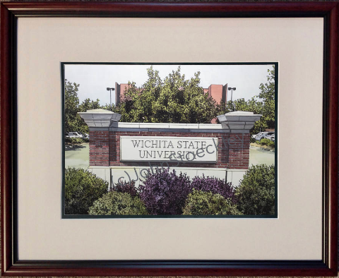 Wichita State University Welcome SignFrame2.png