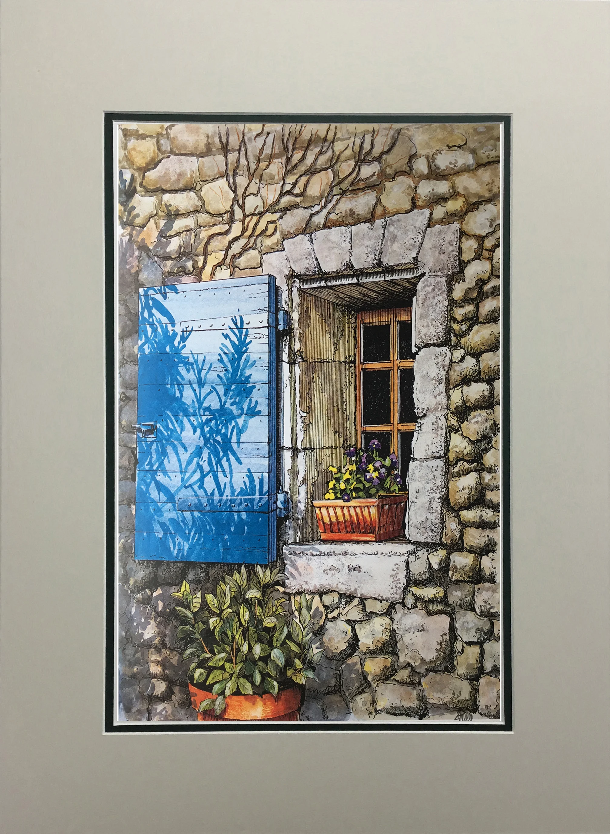 Blue Shutter MATTED.jpg