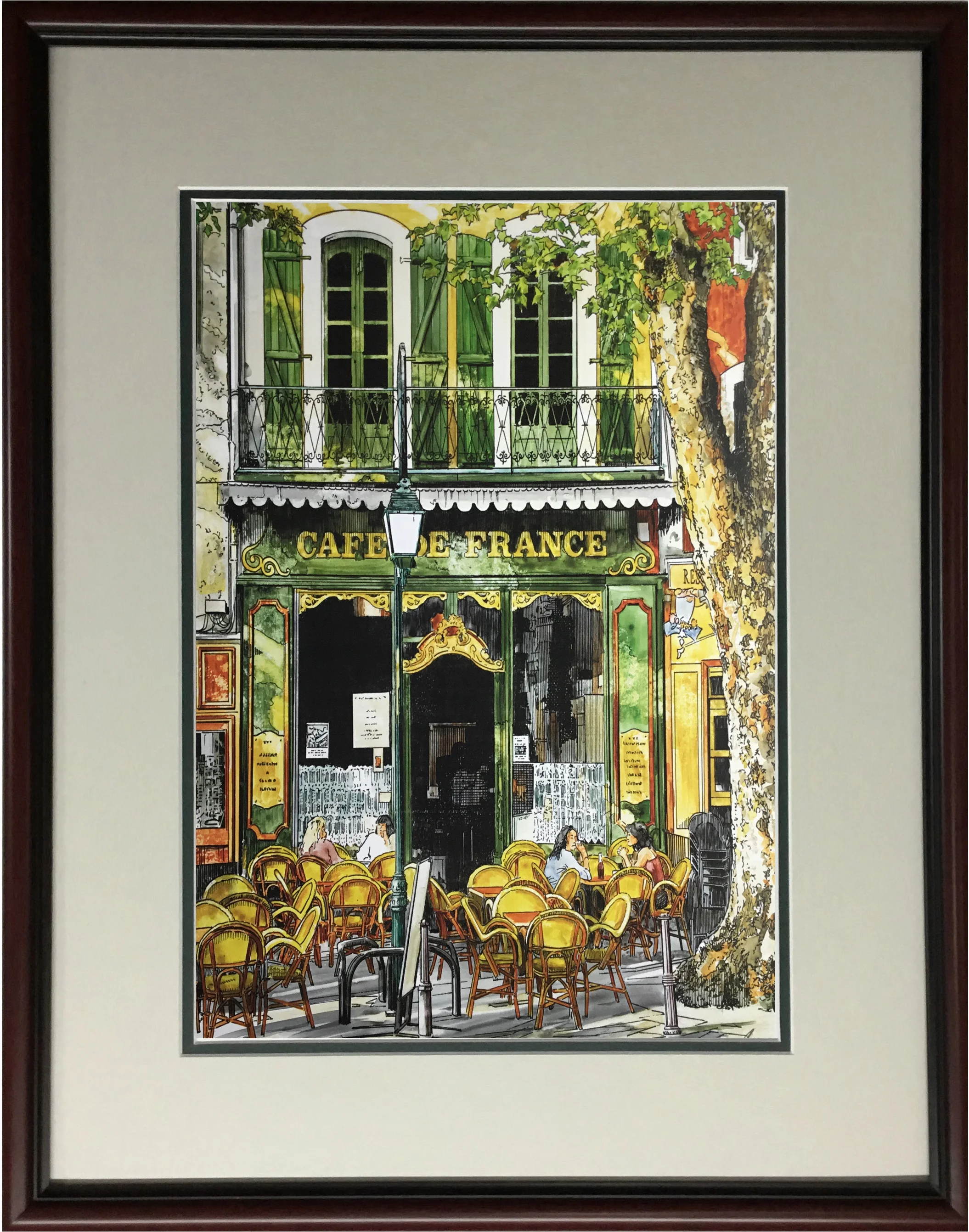 Cafe de France FRAMED.jpg