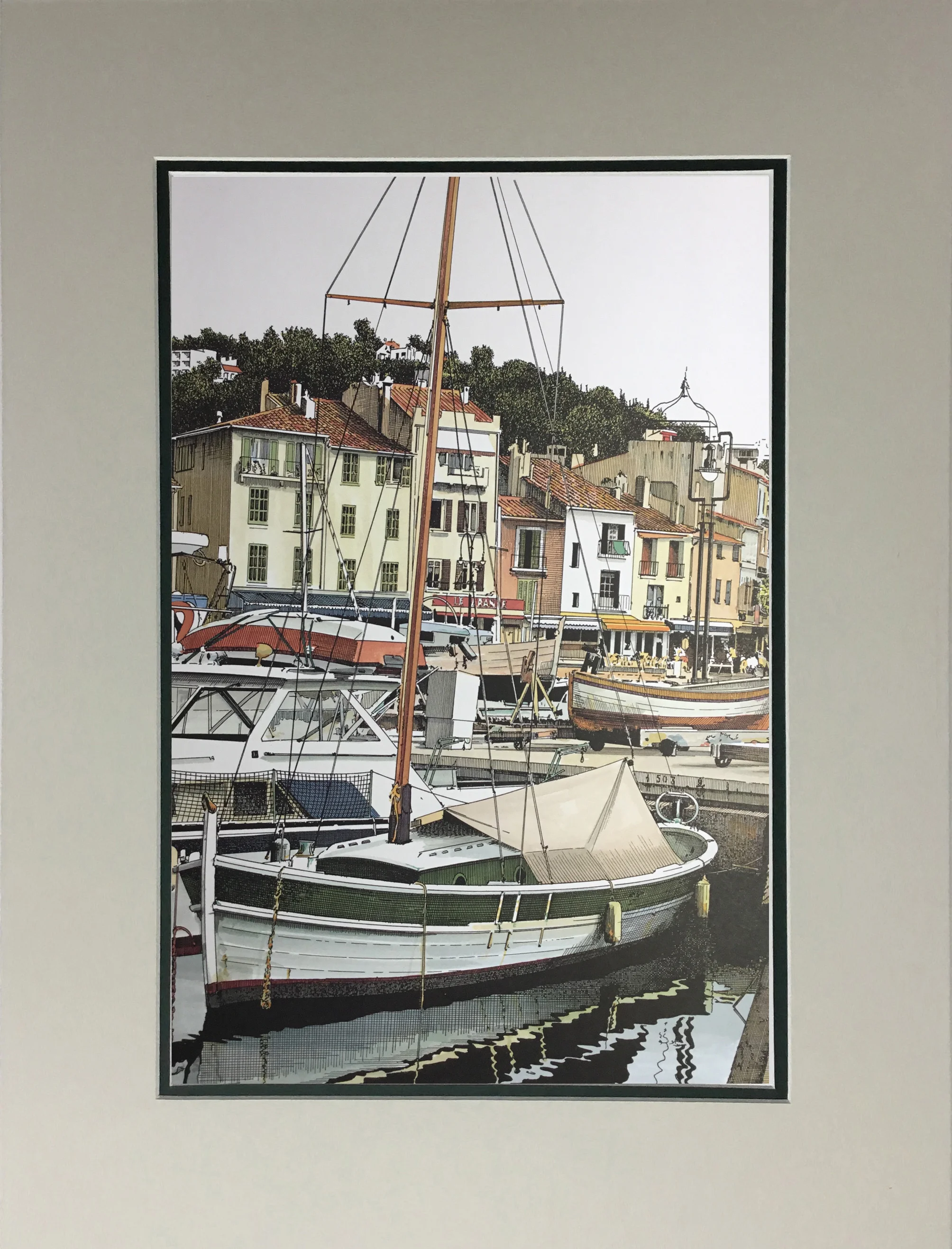 Cassis Harbor MATTED.jpg