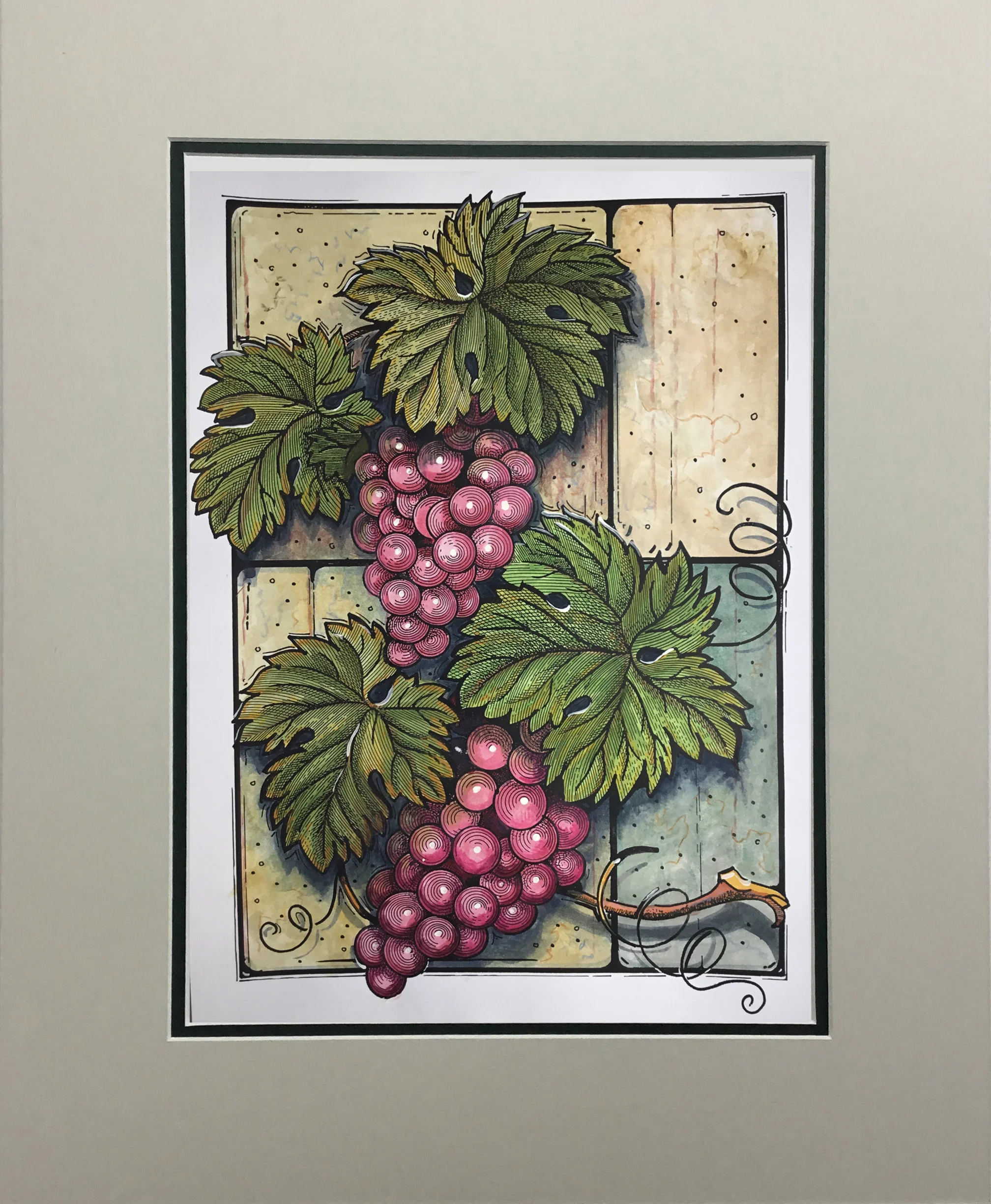 Rose Grapes MATTED.jpg