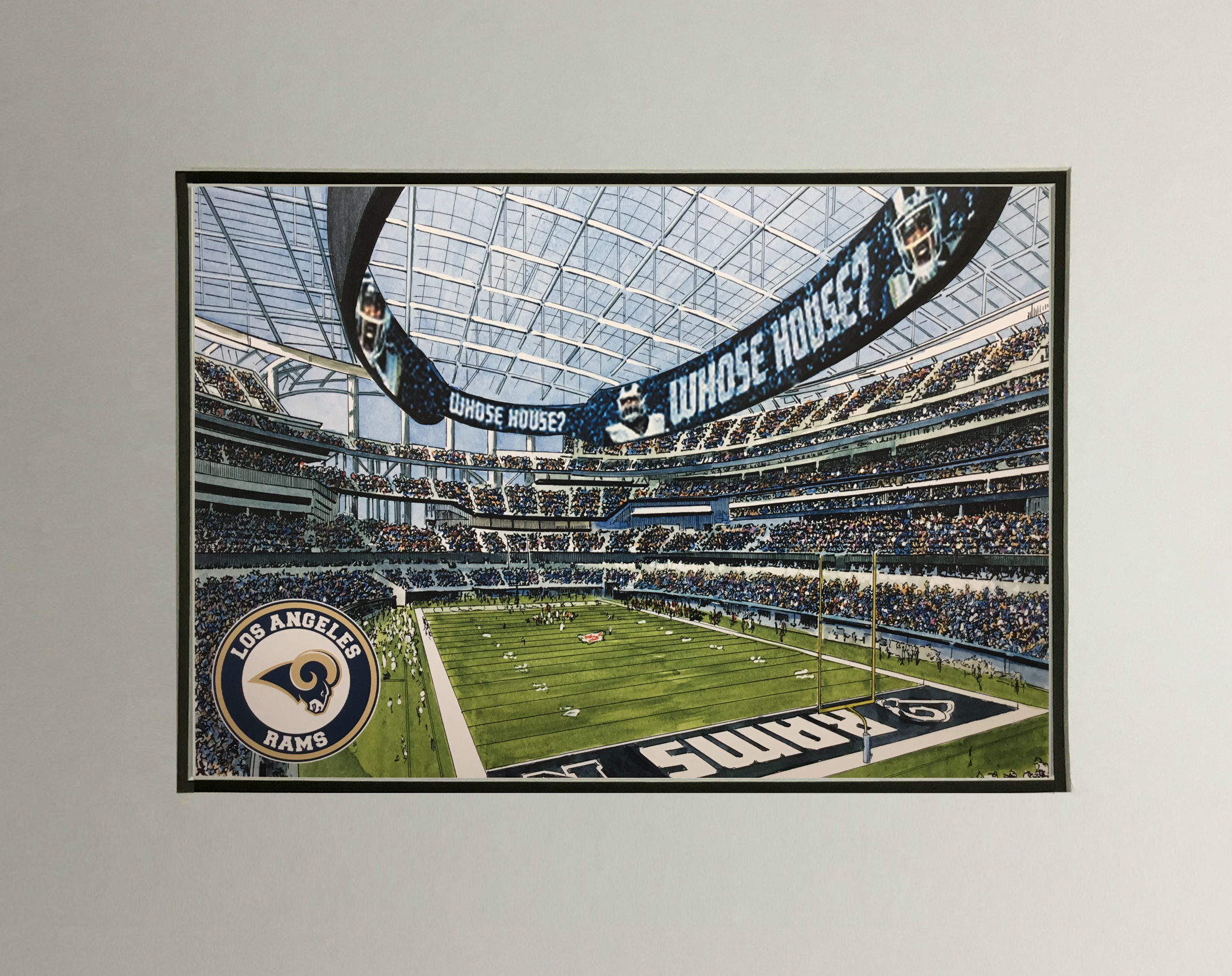 Los Angeles Rams, Los Angeles Memorial ColiseumMat.png