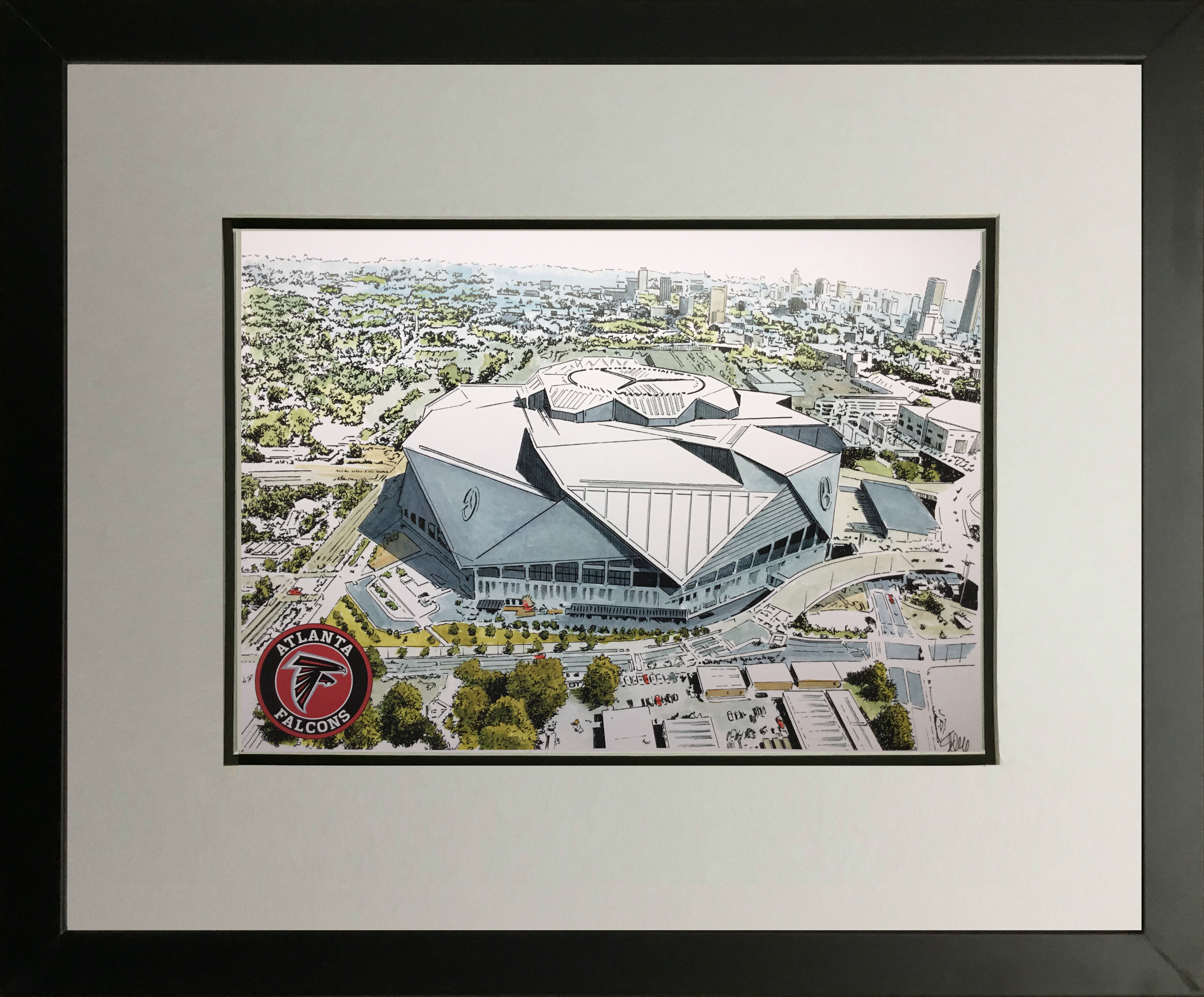 Atlanta Falcons, Mercedes-Benz Stadium ExteriorFrame.png