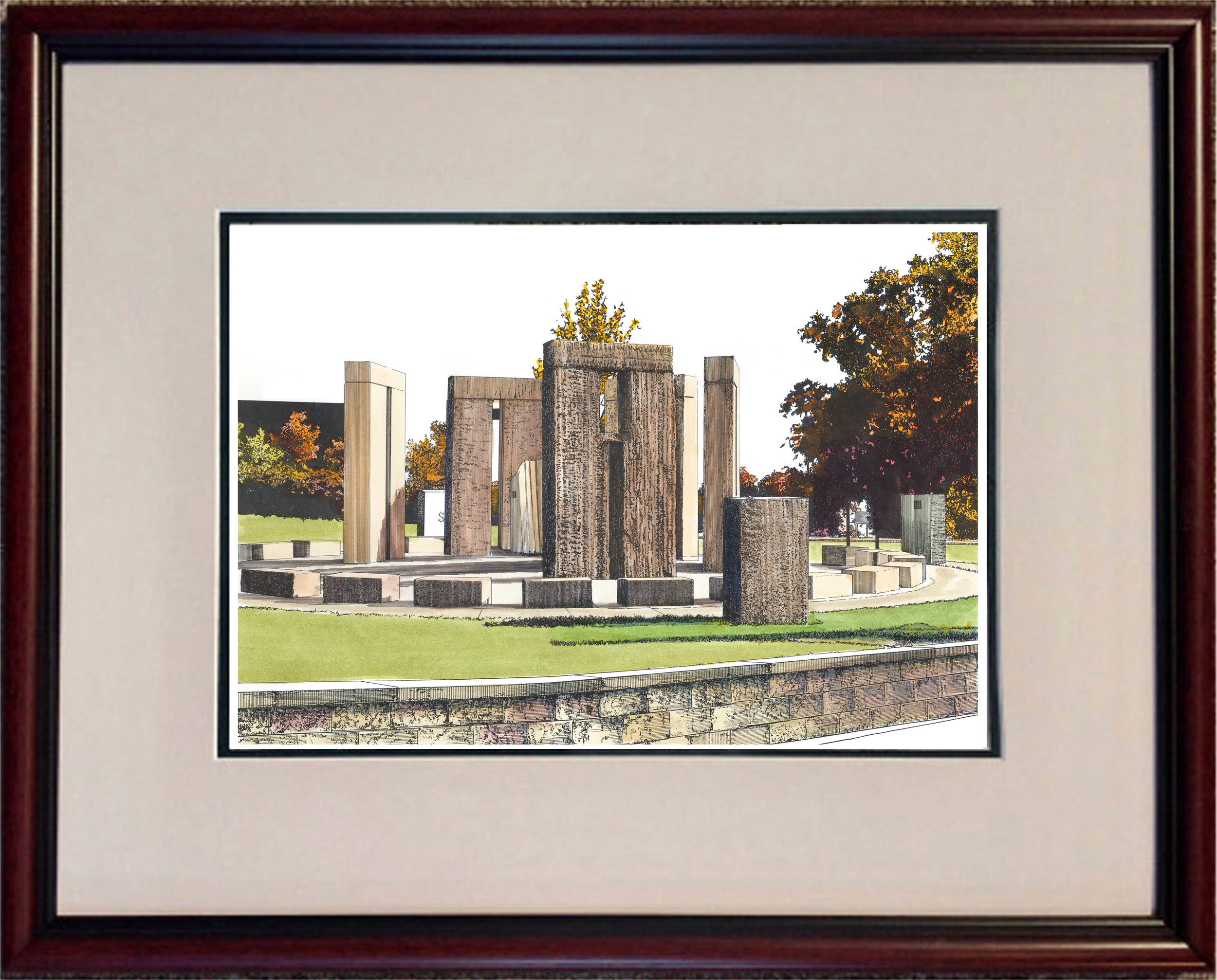Missouri S&T Stonehenge ReplicaFramed.png