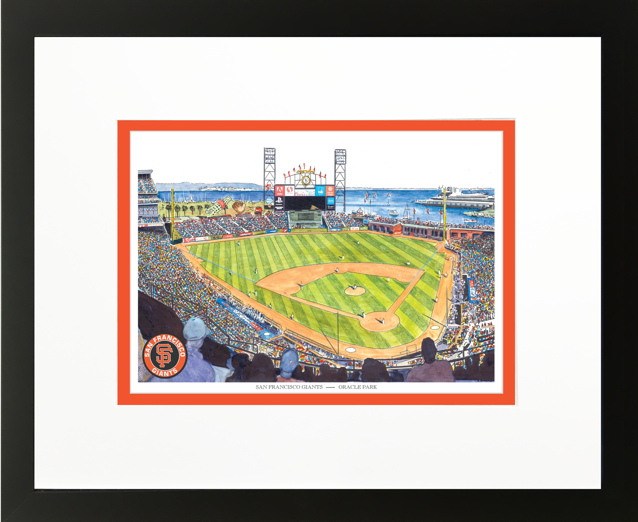 SAN FRANCISCO GIANTS Jersey Photo Picture Art any Name & 