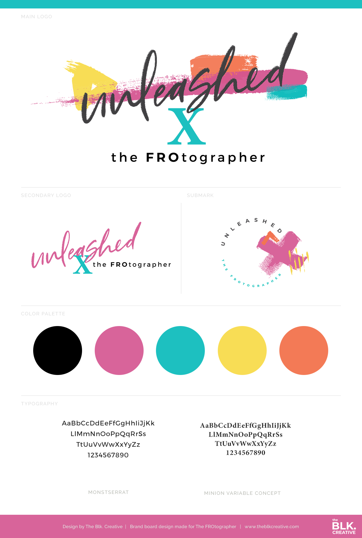 Unleashed The-FroTographer-2020 Brand Board.png