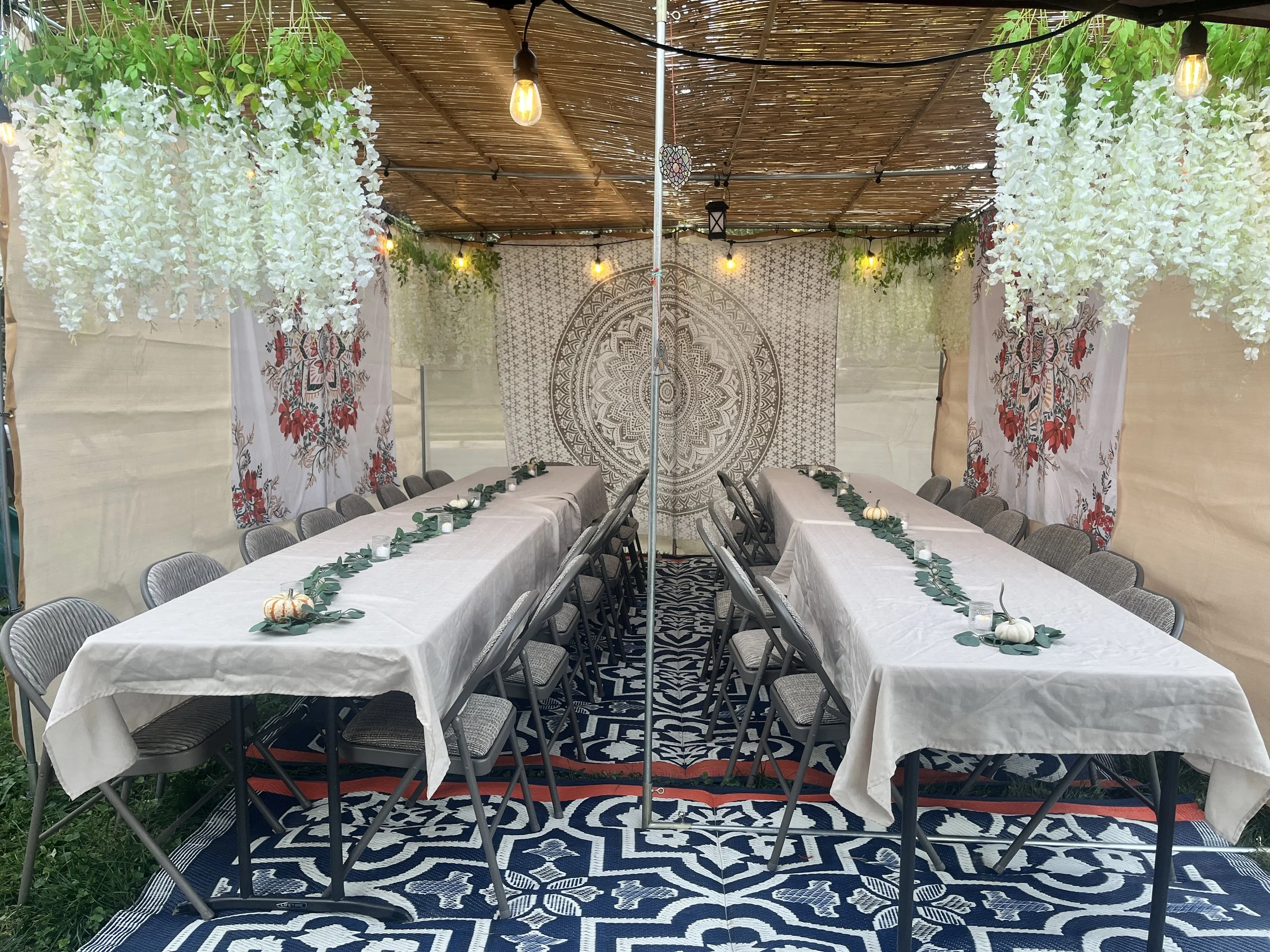 Gather in the Sukkah: A Den Communal Dinner