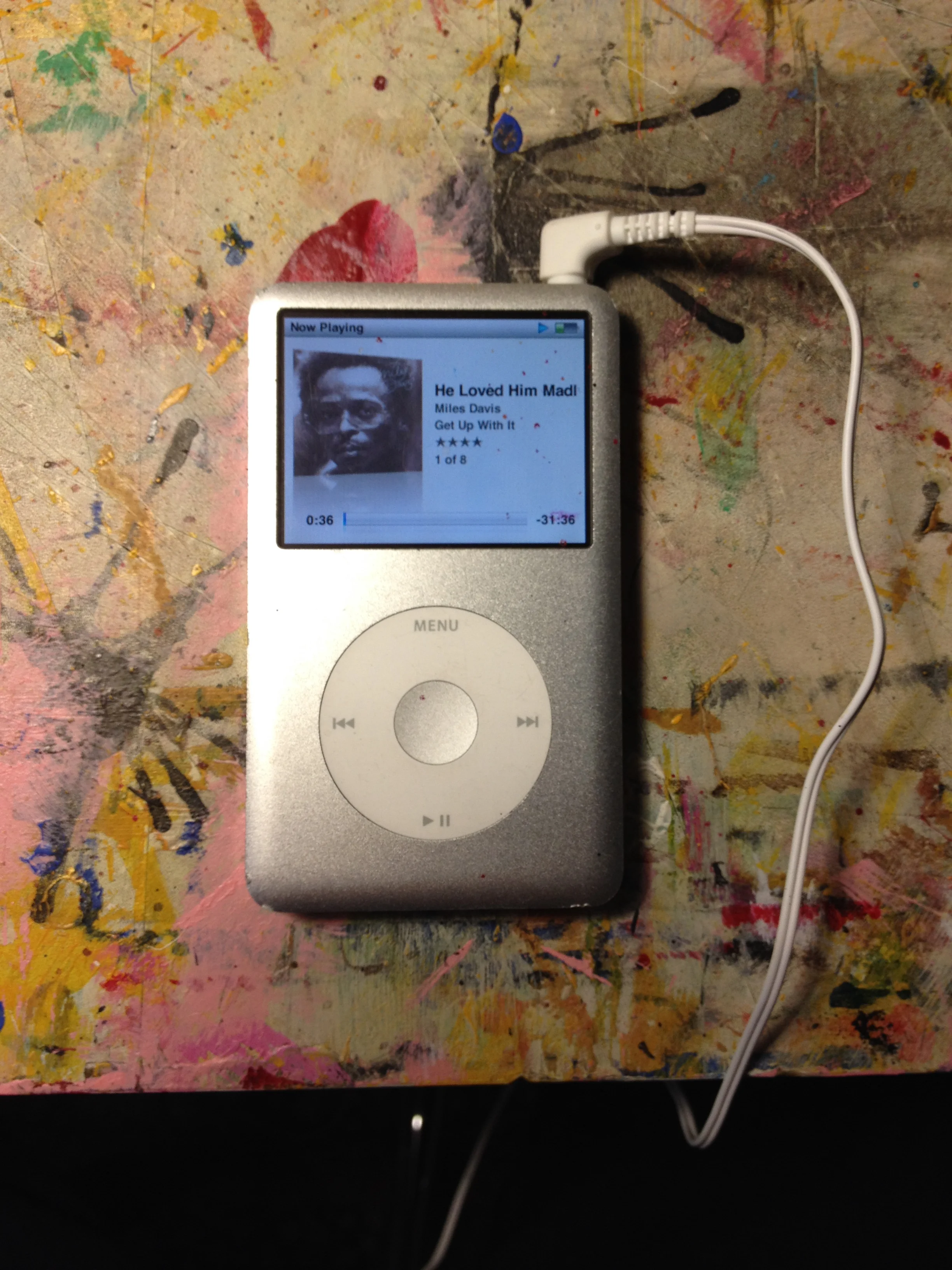  Music- when I really have to focus I find that Miles Davis' "He loved him madly" really does the trick. It's Davis' song for Duke Ellington. I once heard Brian Eno say that he really liked it, so I was curious having never heard it. It has really gr
