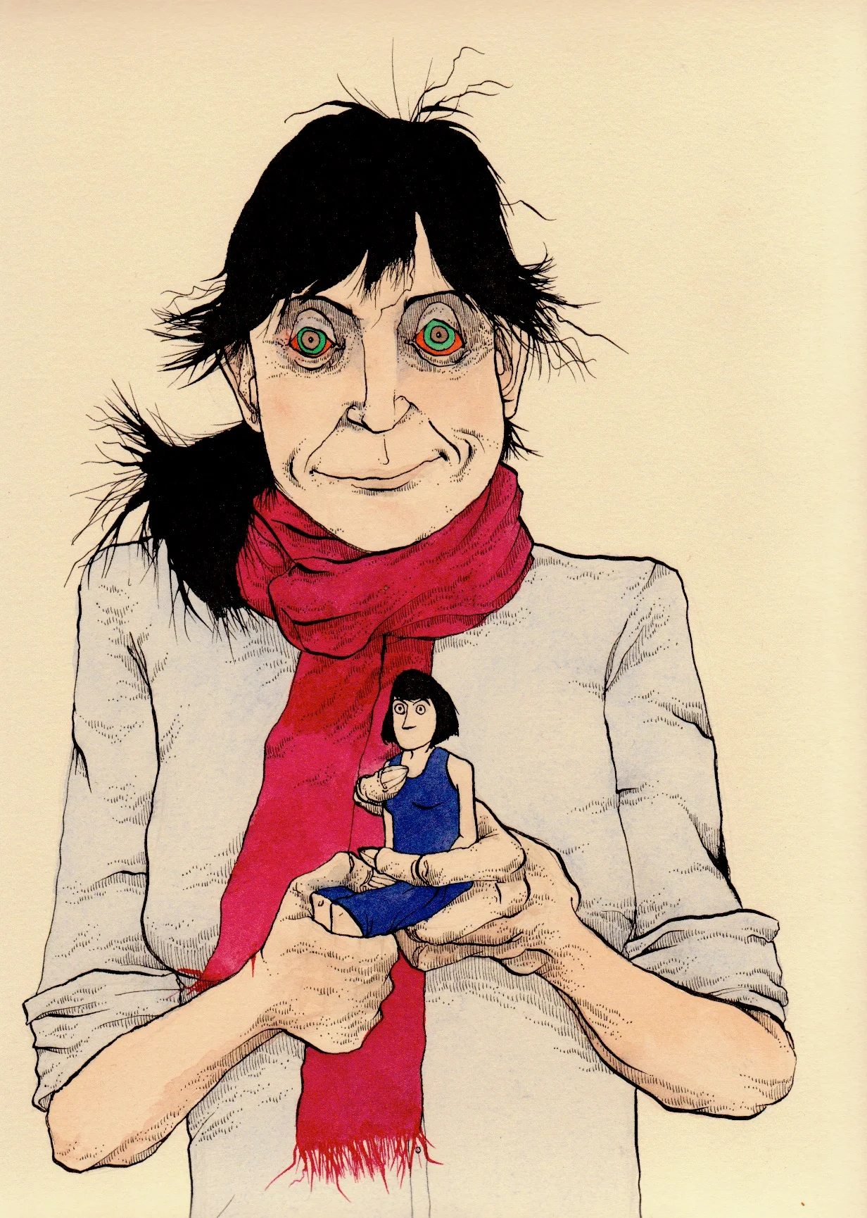  The finished drawing 