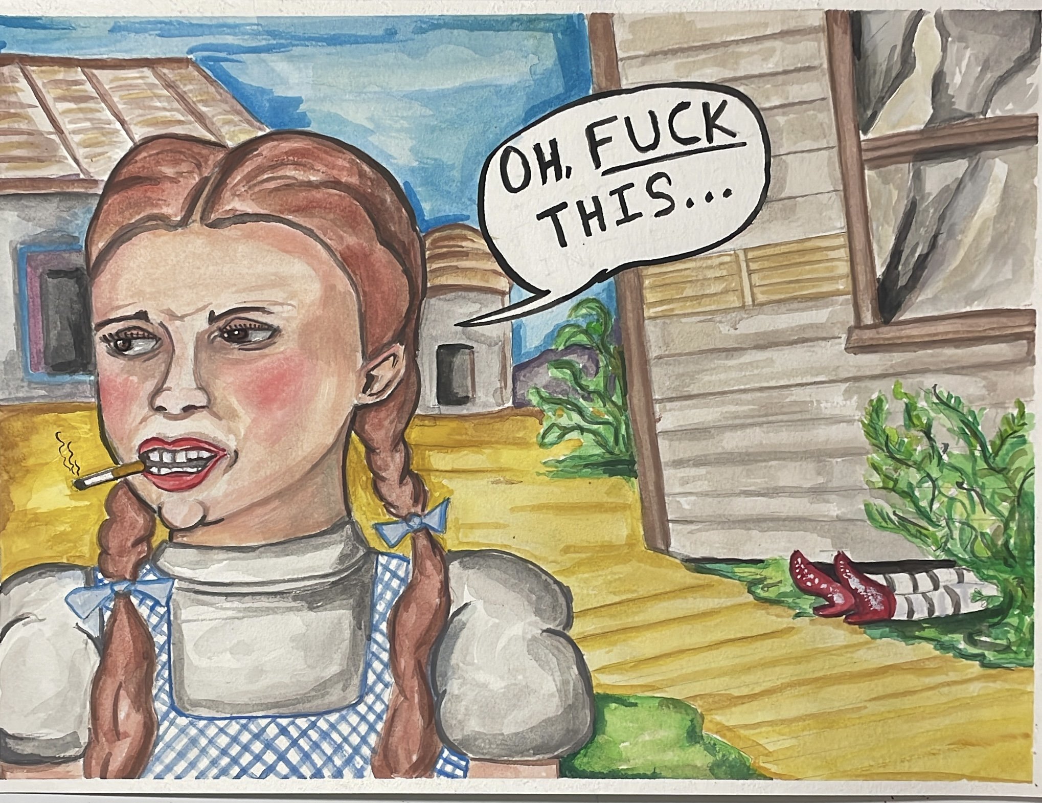 Dorothy Lands in Oz