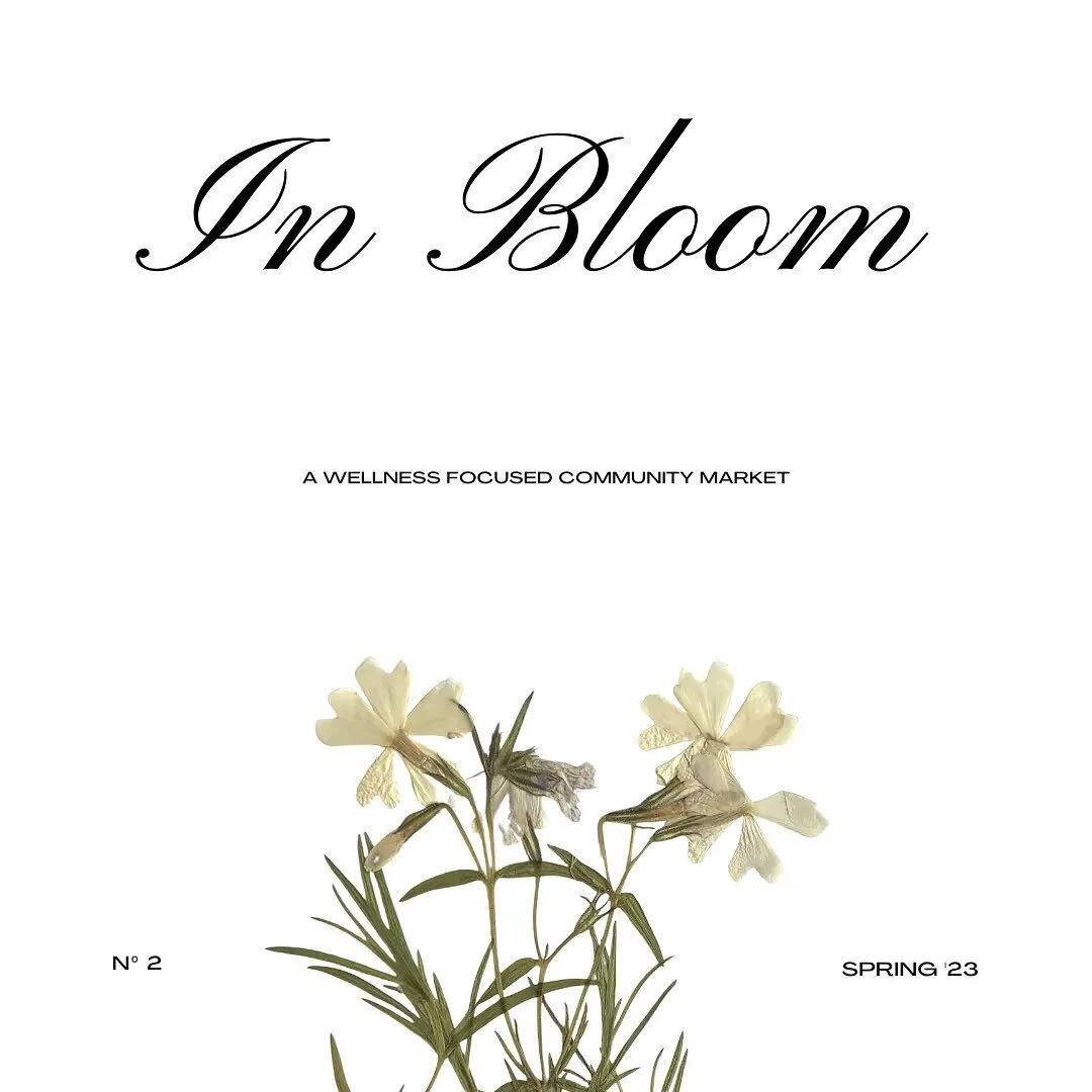 IN BLOOM // One week from today on Sat, April 22 from 3-8pm join us for @selfcareandsip’s wellness focused community spring market at 9th & Thomas featuring 30+ local small businesses. Upon arrival you’ll be greeted with a refreshing