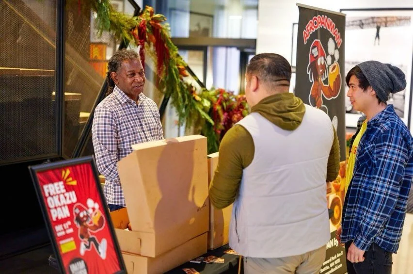 We&rsquo;re looking forward to another year of Tenant Treats at 9th &amp; Thomas &mdash; stay tuned for details each month! And for now,&nbsp;highlights of Okazu Pan&nbsp;by @umamikushi this past December as captured by @shotbydanielthomas ⚡️