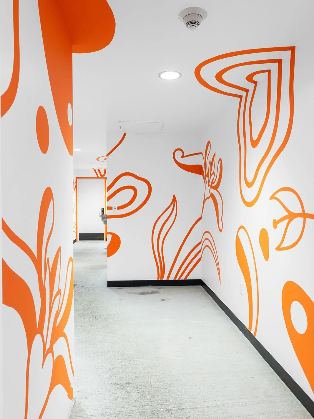 Check out our newest mural &lsquo;Spring Flow&rsquo; by Stevie Shao (@stepfrae) located in the P1 corridor ✴️

Stevie Shao is a Seattle based, Seattle born-and-raised creative with a range of artistic and technical skills and freelance experience. Sh
