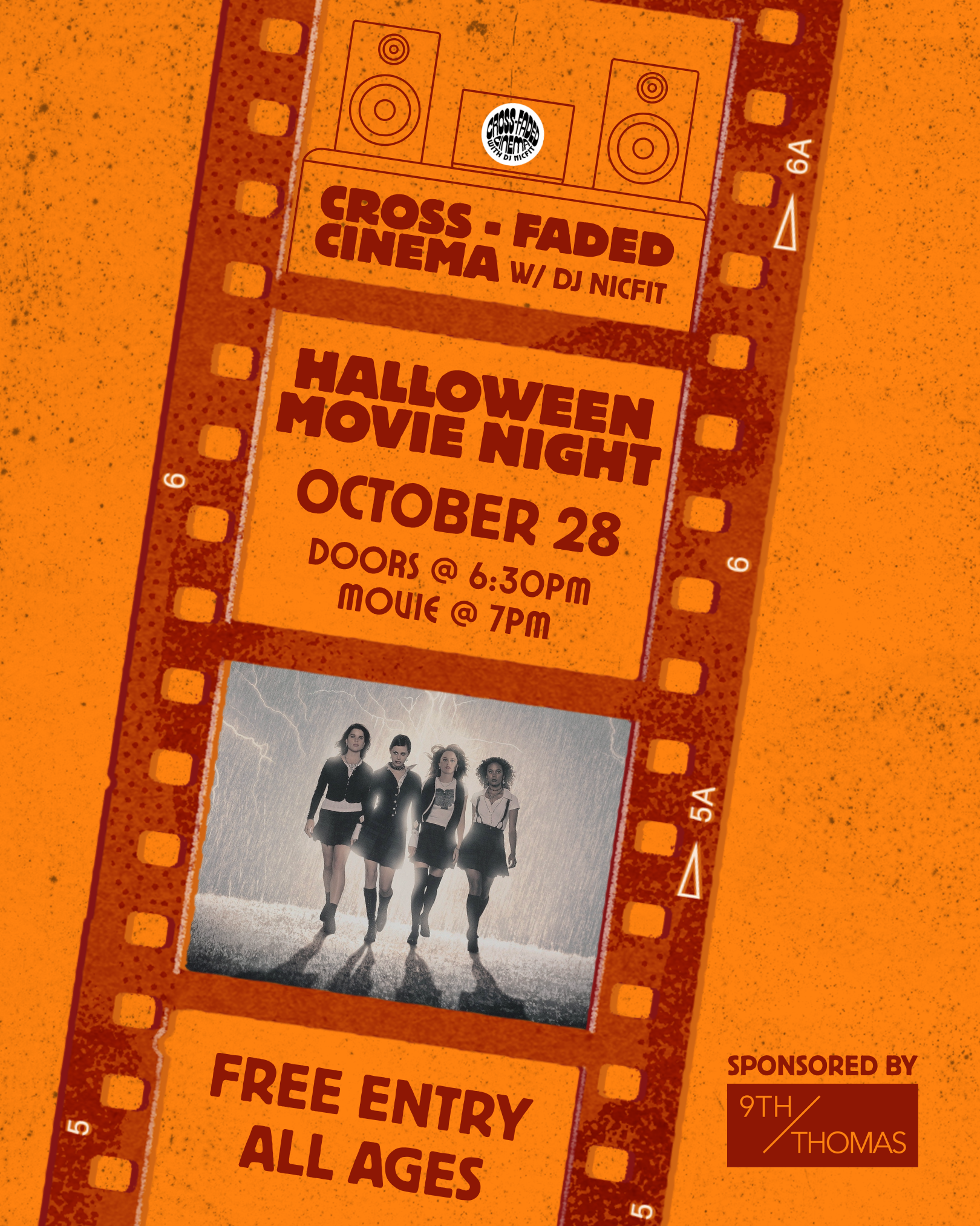 Halloween Movie Night: Cross-Faded Cinema