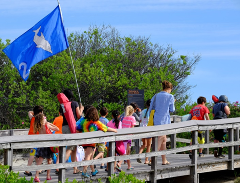  For more than 100 years, come every June -- Ipswich school children celebrate Crane Beach Day!  