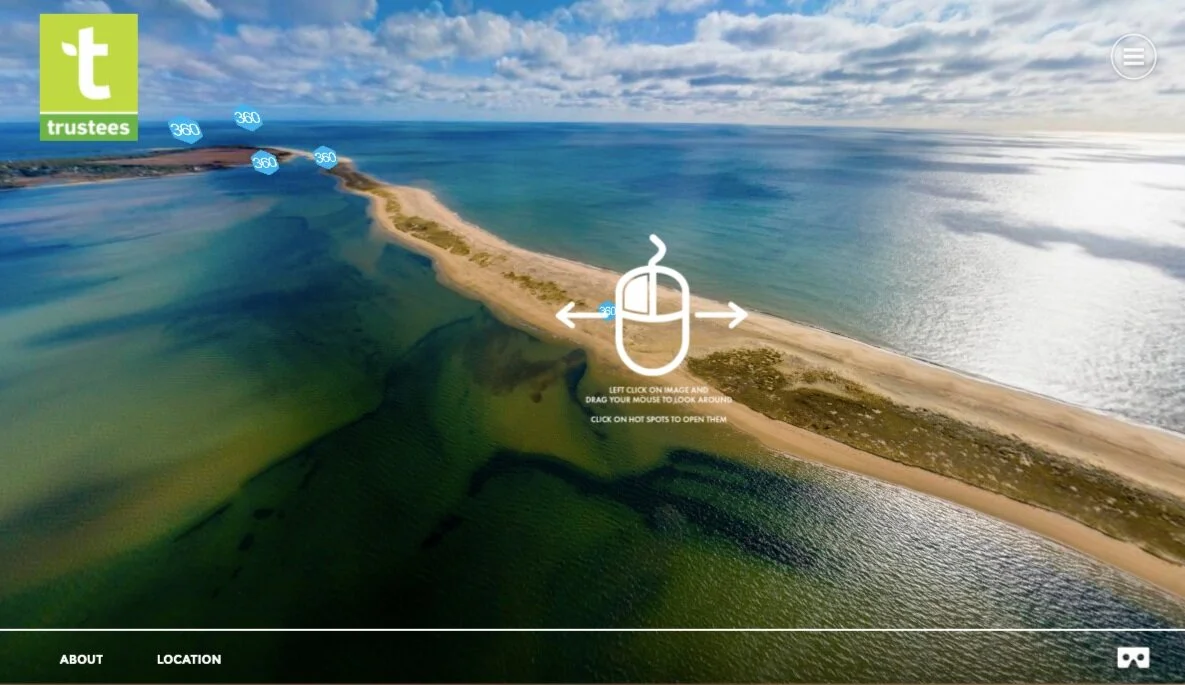 360 Panorama Tours: Experience Crane, Wasque and Norton Point Beach