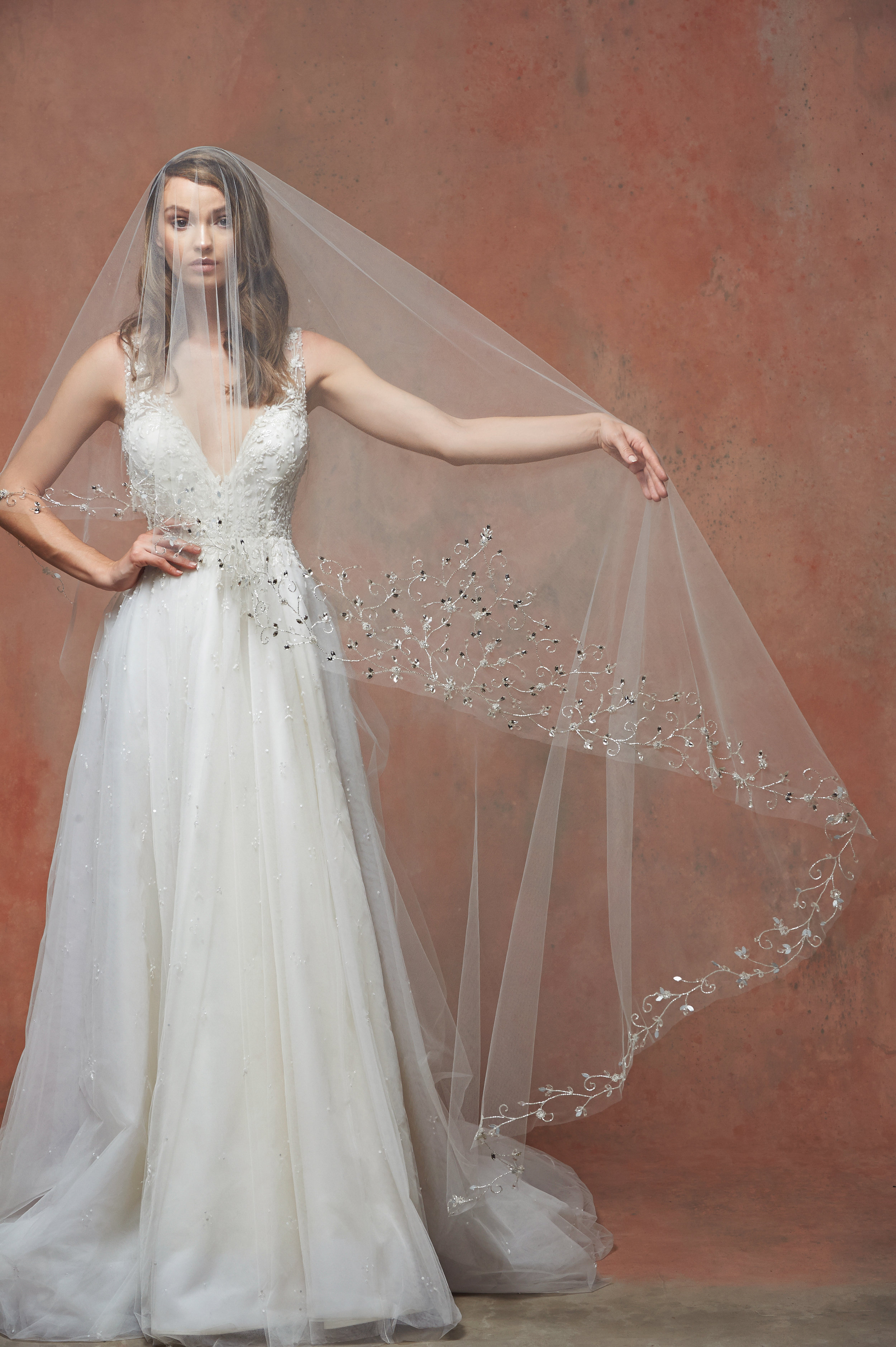 Blossom Veils Sparkle Veil