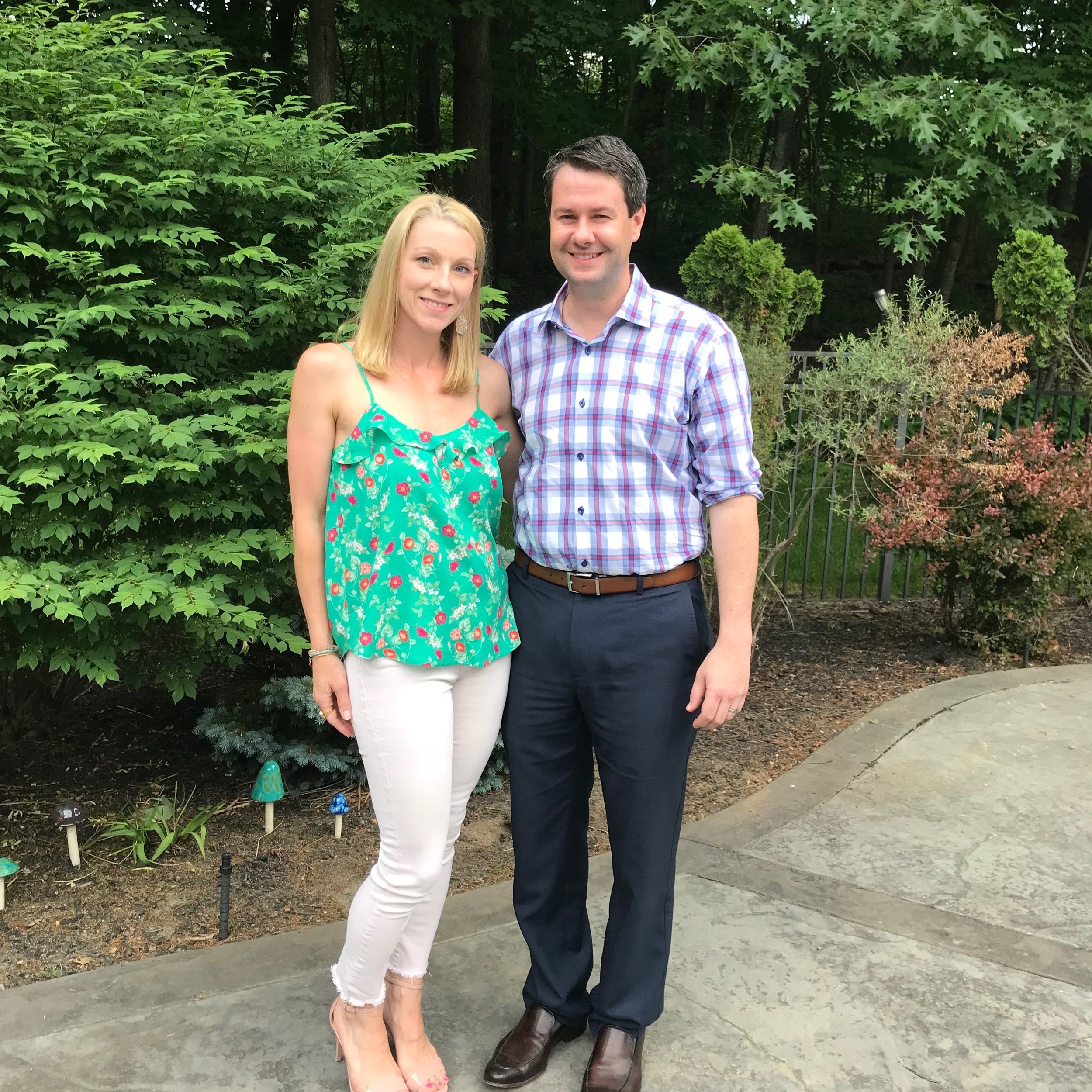 June 2018 - Going out to celebrate our 12th Wedding Anniversary