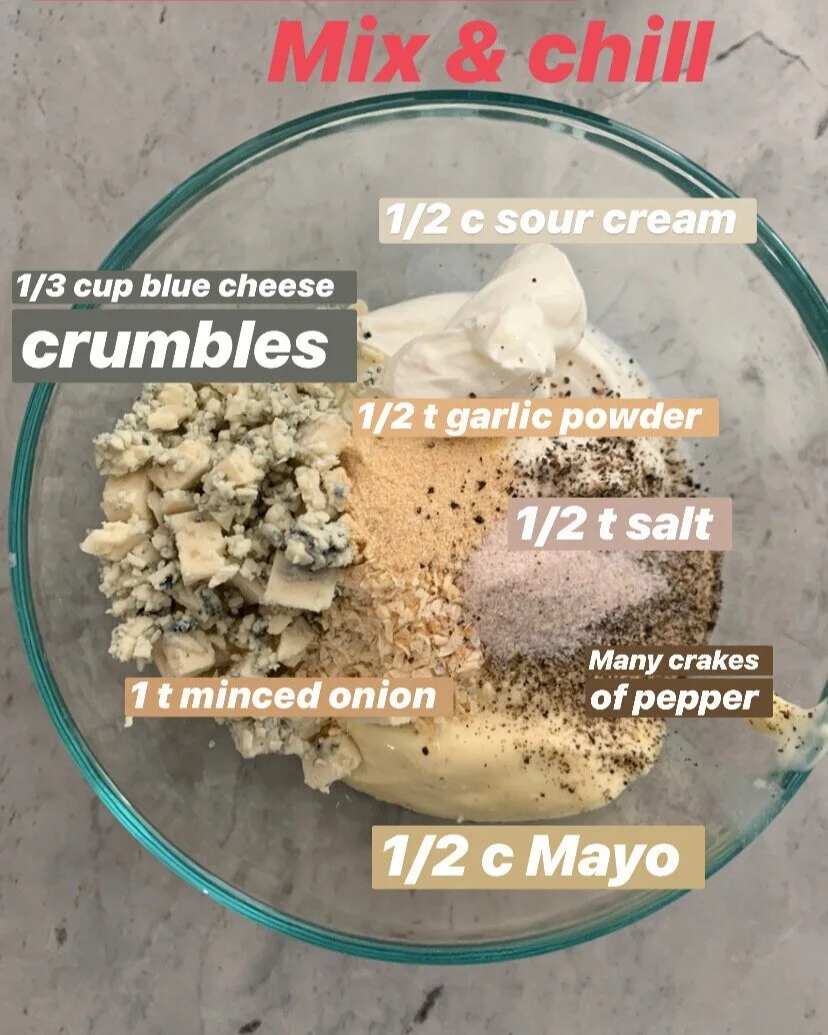 Blue Cheese, best for Wings