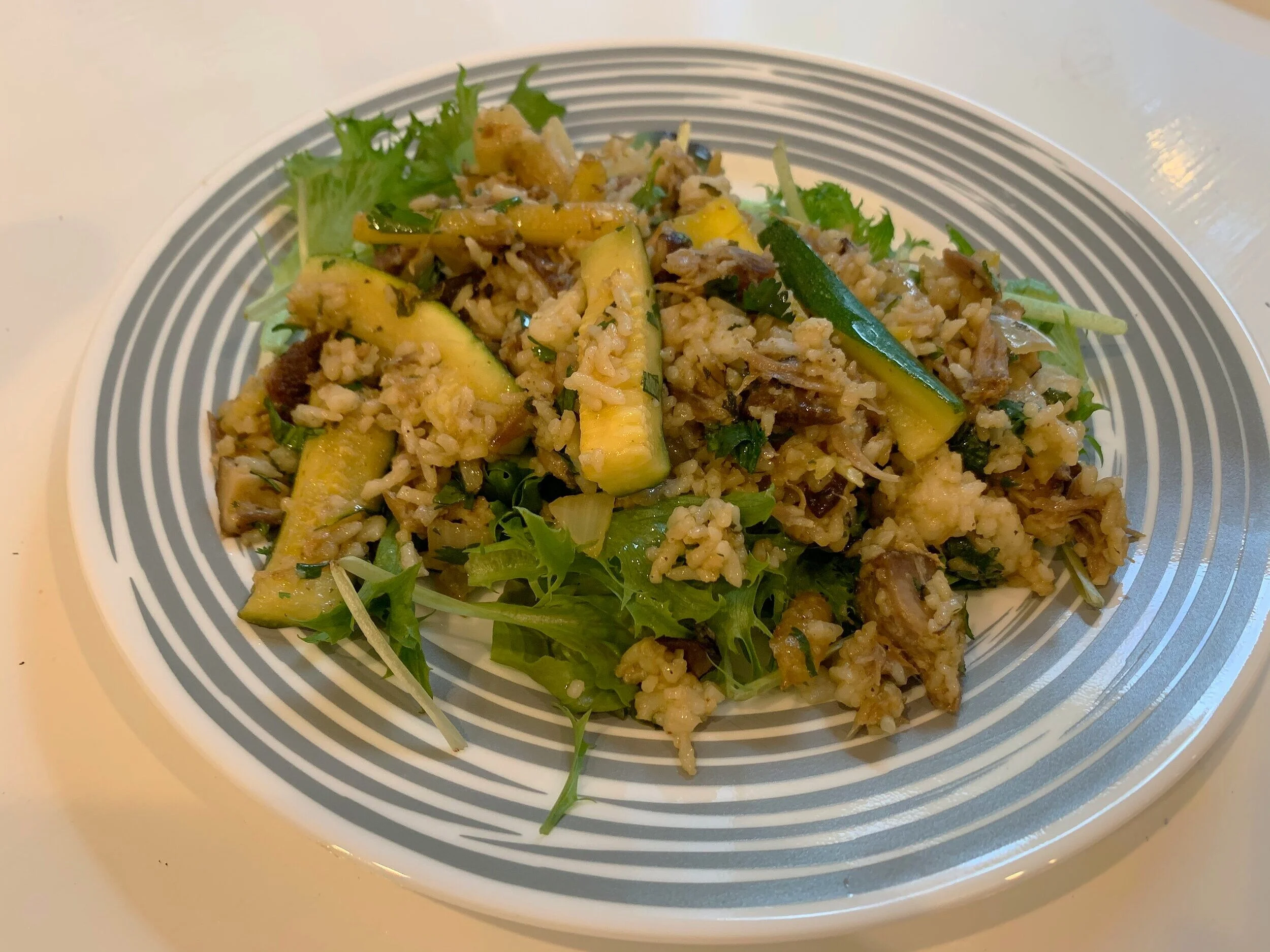 Cilantro Lime Stir-Fry with Leftover Meat