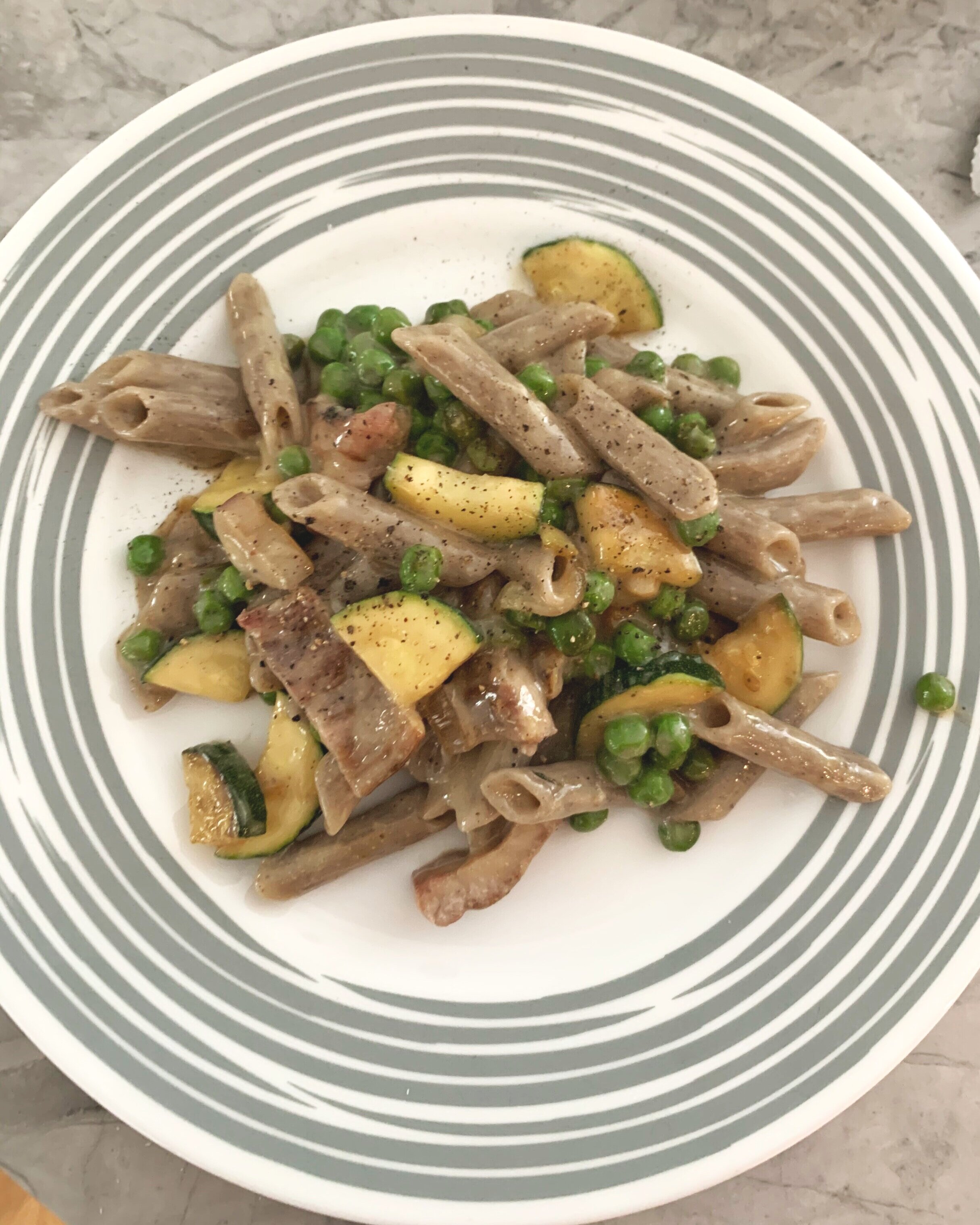 No time, Pork Belly "Alfredo"