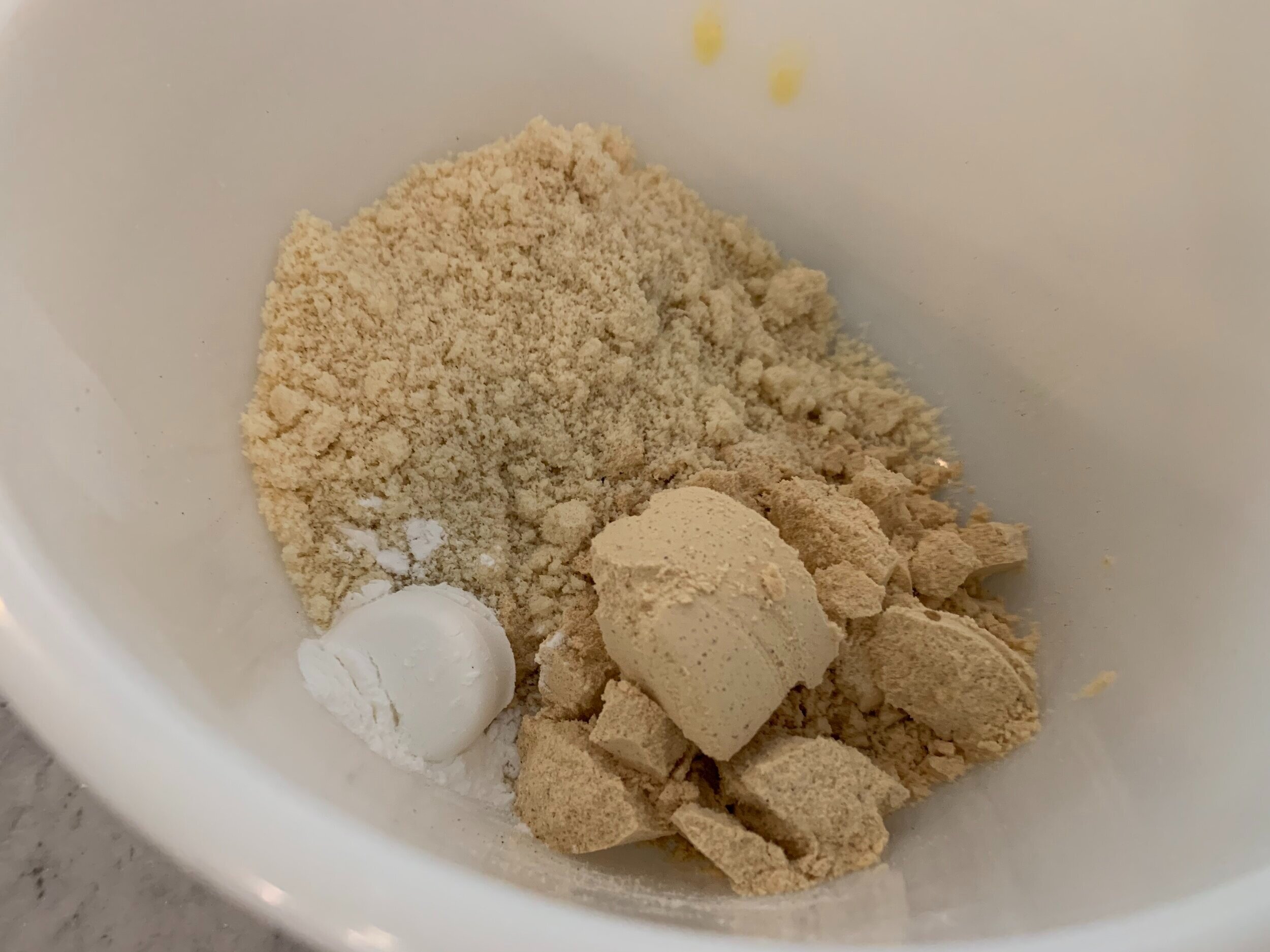 Step 1, combine dry ingredients